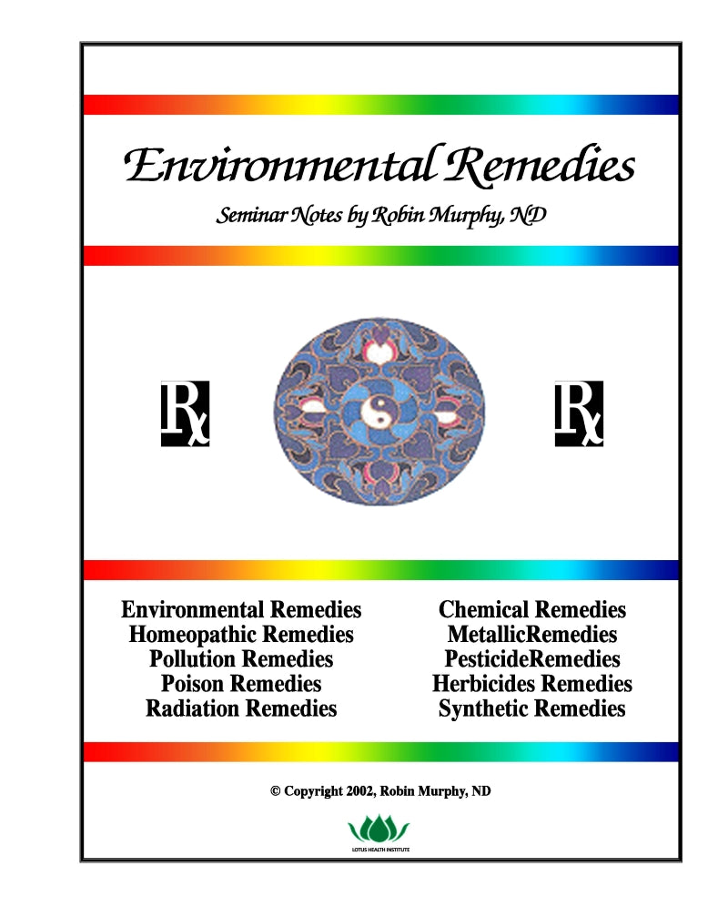 Environmental Remedies Workbook