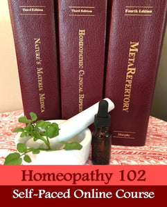 Homeopathy 102 (H-102)