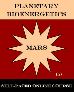 Planetary Bioenergetics - Mars (5)