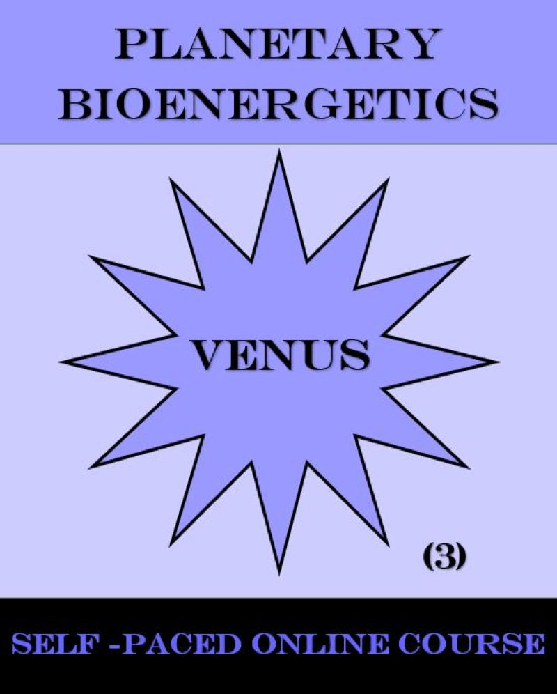 Planetary Bioenergetics - Venus (3)