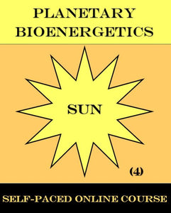 Planetary Bioenergetics - Sun (4)